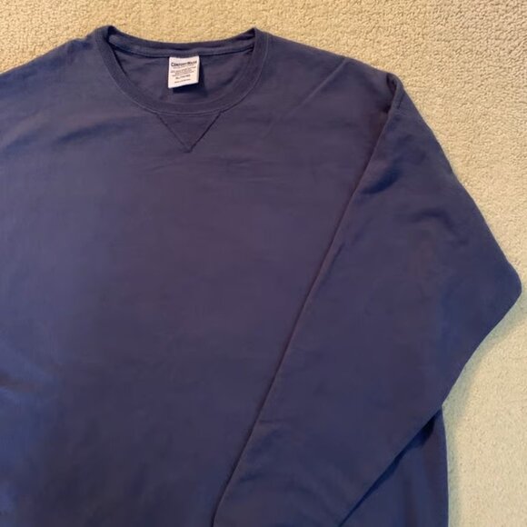 ComfortWash by Hanes Unisex Garment-Dyed Crewneck Sweatshirt <New without Tag> - Picture 2 of 4